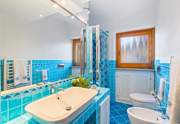 Bagno en suite con doccia n.1 - Villa Portobello