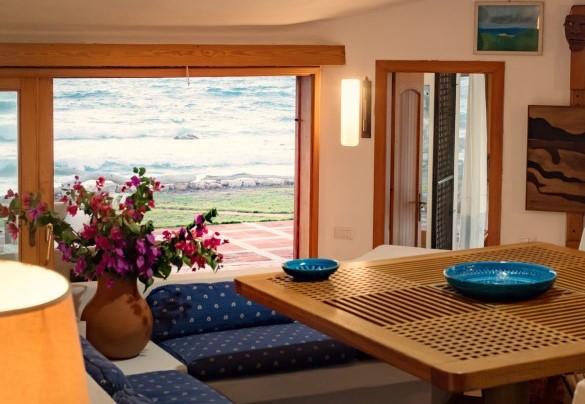 Ampie finestre vetrate per godere appieno del paesaggio incantevole - Villa Portobello