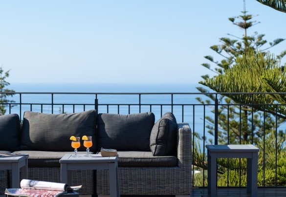 La zona living esterna – Villa Provenza