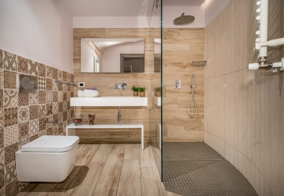 Bagno en suite con doccia n.4 - Villa Provenza