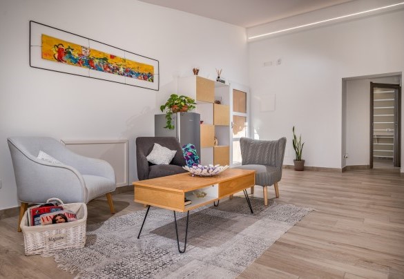 Il soggiorno al primo piano - Villa Provenza