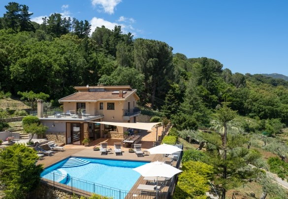 Vista aerea della proprietà – Villa Provenza