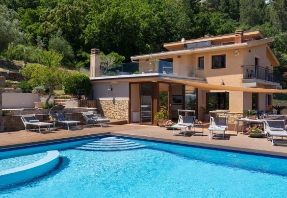 Vista esterna della villa – Villa Provenza