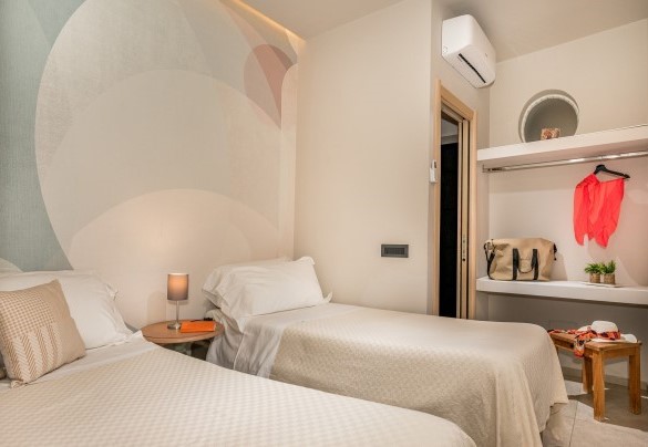 Camera doppia con letti unibili n.3 con bagno en suite al piano terra - Villa Provenza