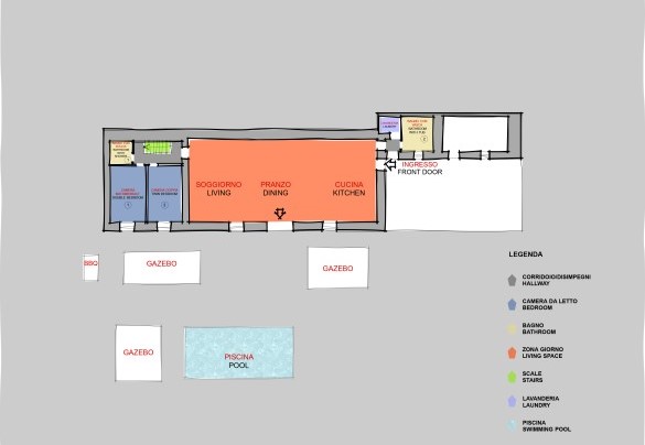Villa Ramunna - Floor Plan