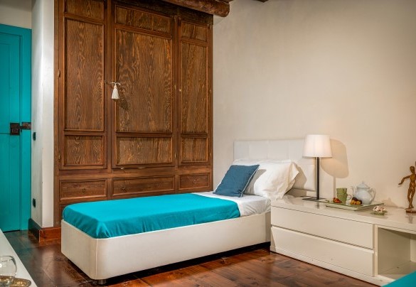 The twin bedroom n. 1 on the ground floor - Villa Ramunna