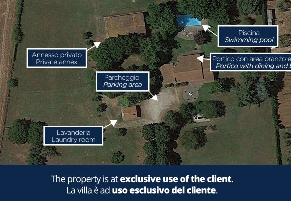 Villa Rasena - Property Plan 