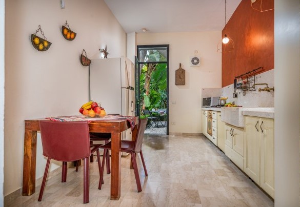 La cucina al piano terra- Villa Relax