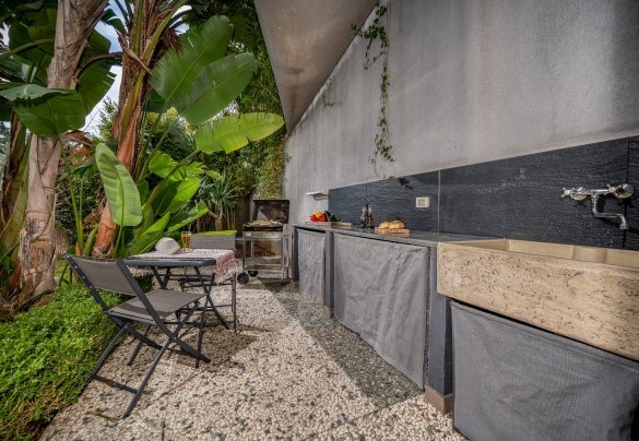 La zona barbecue - Villa Relax