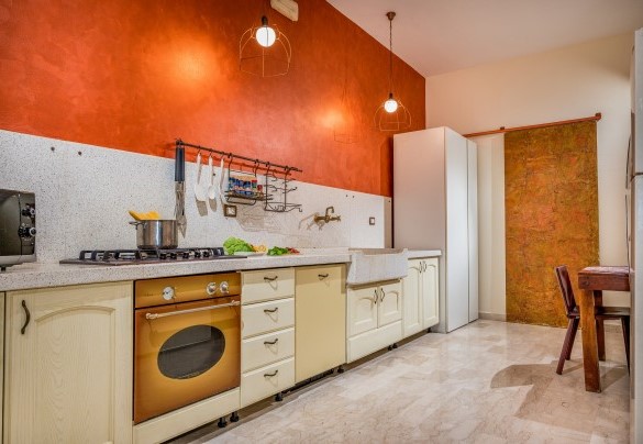 La cucina al piano terra- Villa Relax
