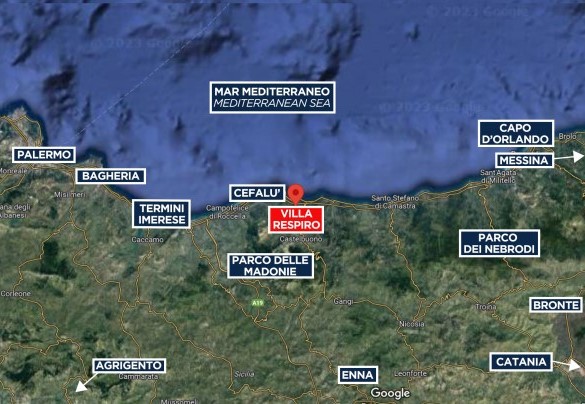 Villa Respiro - Map