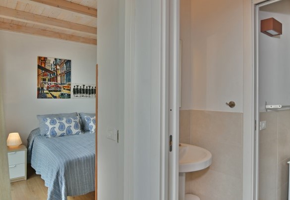 The double bedroom n.3 with bathroom in annex n.2 - Villa Respiro