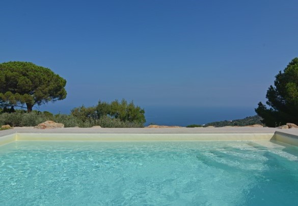 The incredible panorama from the pool - Villa Respiro