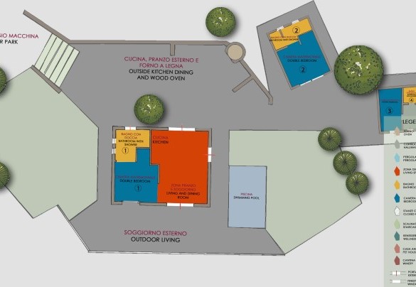 Villa Respiro - Property Plan