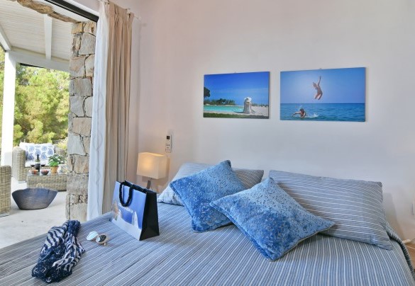 The double bedroom n.1 in the main house - Villa Respiro