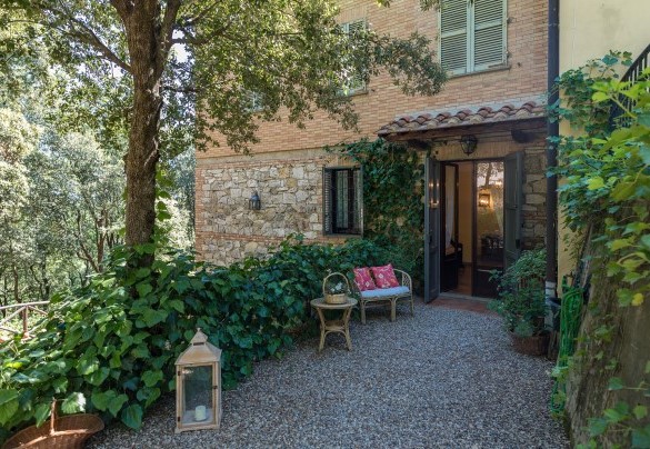 The main entrance - Villa Rinaldi