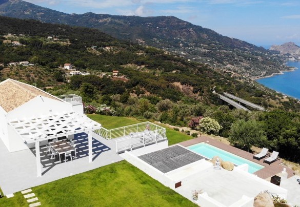 L'intera proprietà vista dall'alto - Villa Rita