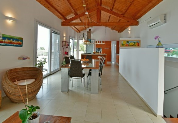 L'open space al primo piano della villa - Villa Rita