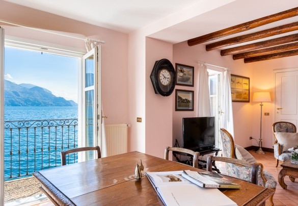 Soggiorno al primo piano - Villa Rivetta