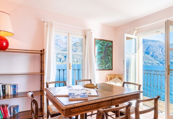Soggiorno al primo piano - Villa Rivetta