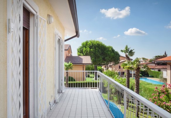 Vista dal balcone al  primo piano - Villa Rose