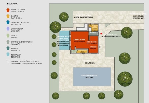Villa Rose - Property Plan