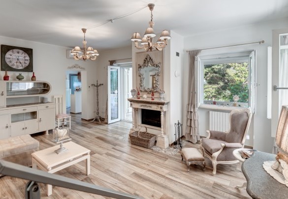 Soggiorno al piano superiore - Villa Rudy
