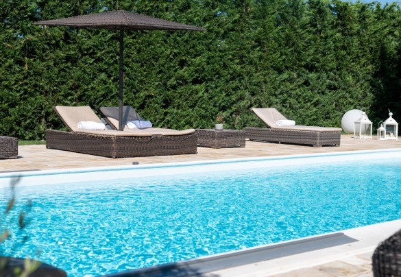Splendida piscina riscaldabile su richiesta – Villa Rudy