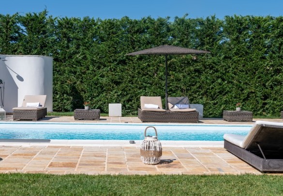 Area prendisole attrezzata – Villa Rudy