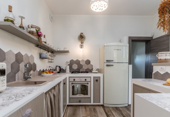 Cucina al piano superiore - Villa Rudy