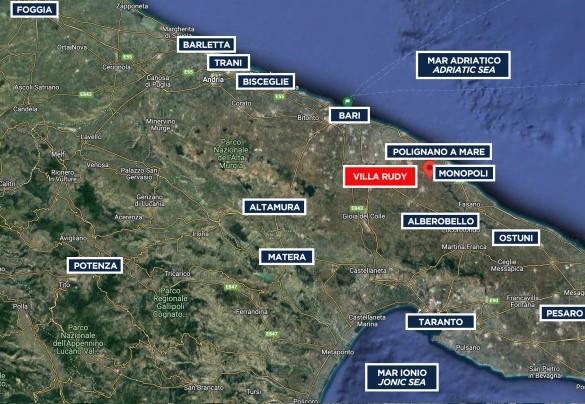Villa Rudy - Mappa 