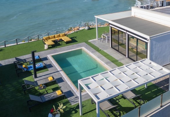Villa for rent with exclusive swimming pool overlooking the sea - Villa Sabbie Rosse