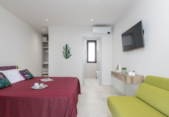 Double bedroom n.1 with ensuite bathroom – Villa Sabbie Rosse