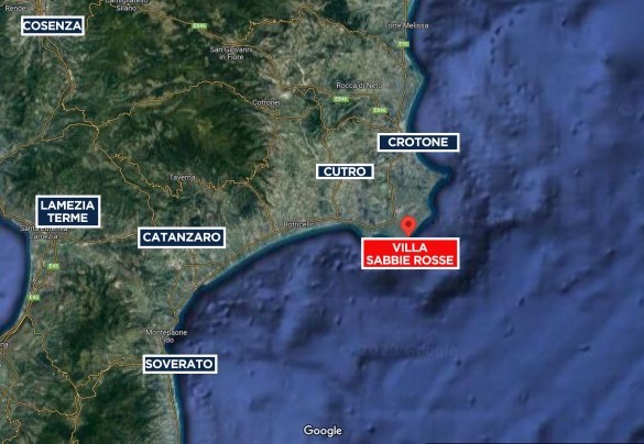 Villa Sabbie Rosse - Map