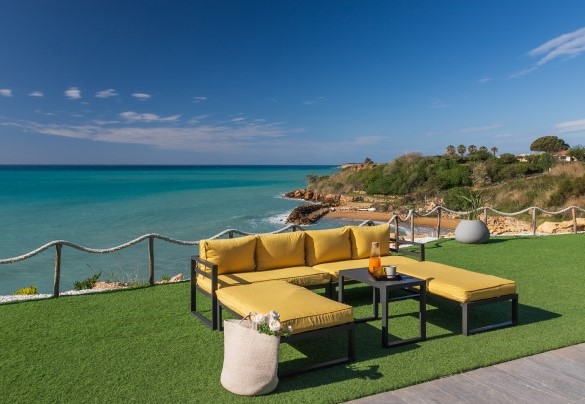 The magnificent view of the Ionian Sea - Villa Sabbie Rosse