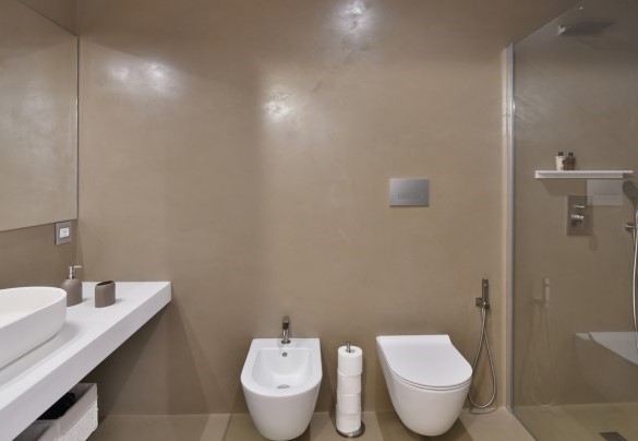 Bedrooms n°3 and n°4 share a bathroom with shower – Villa Armonia