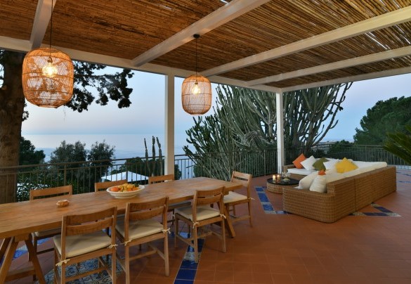 The terrace where to relax and dine outdoors – Villa Armonia