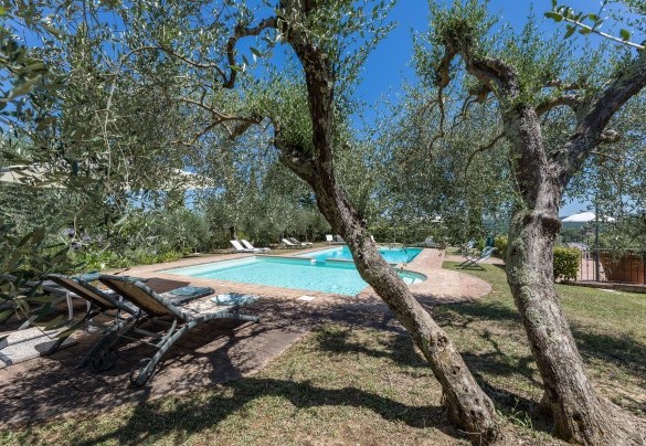 Il parco che circonda gli immobili è un’isola verde immersa nella quiete della campagna - Villa San Nazario