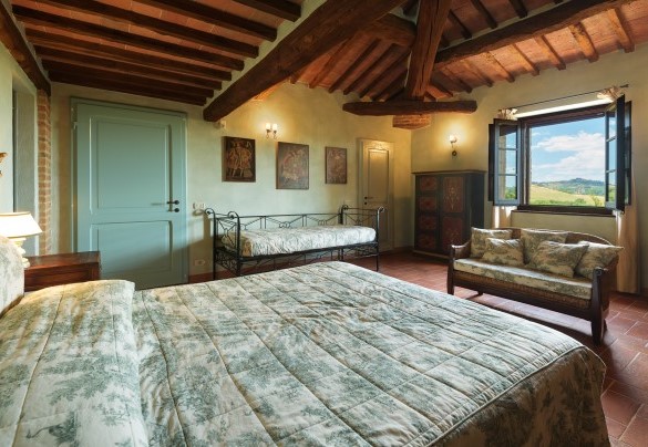 Suite matrimoniale n.2 al primo piano – Villa San Nazario 