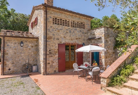 Ingresso dell'annesso – Villa Santa Maria