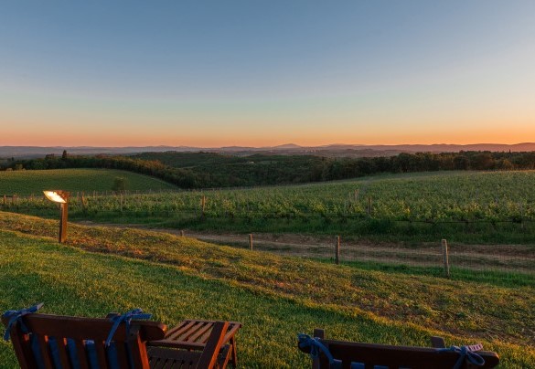 La villa al tramonto- Villa Siena