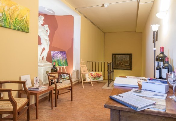 Bagno privato con vasca al primo piano- Villa Siena