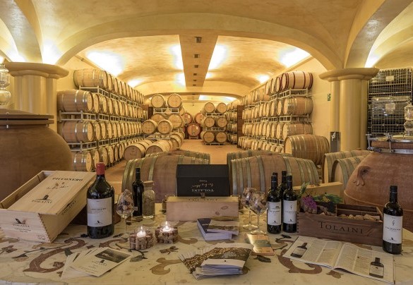 La cantina Tolaini- Villa Siena