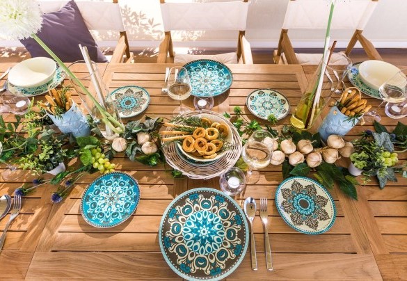 Outdoor table for breakfast, lunch and dinner outdoors - Villa Sole al Molino a Vento 8