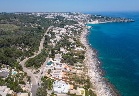 Veduta panoramica dello splendido mare di Castro - Villa Soleluna