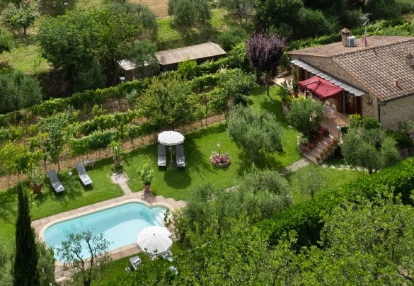 Ad un passo dal borgo di Montaione, nel centro esatto della Toscana - Villa Sorripa