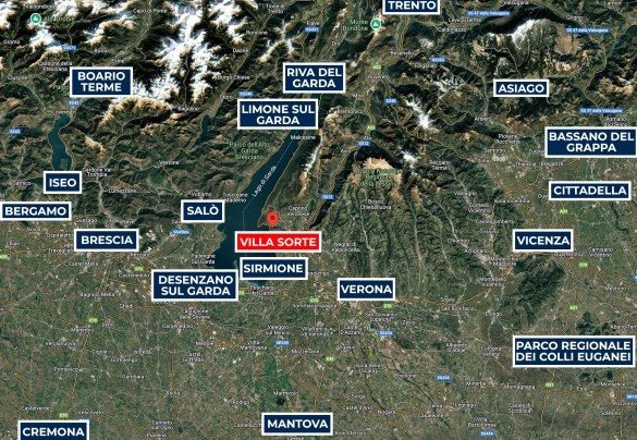 Map - Villa Sorte