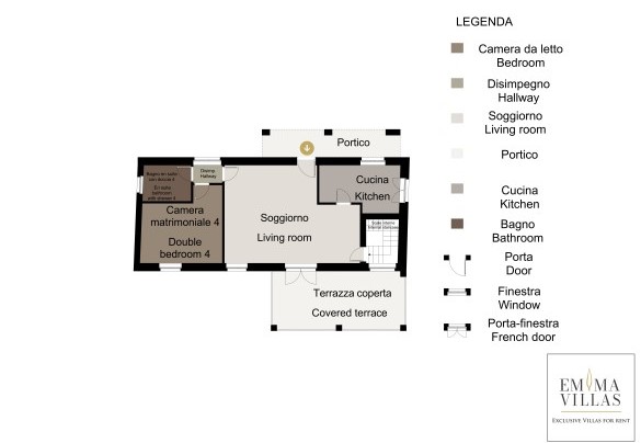 Upper Floor - Villa Sorte