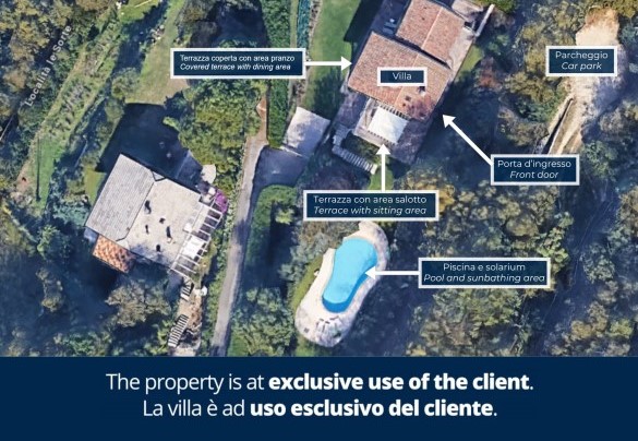 Property Plan - Villa Sorte