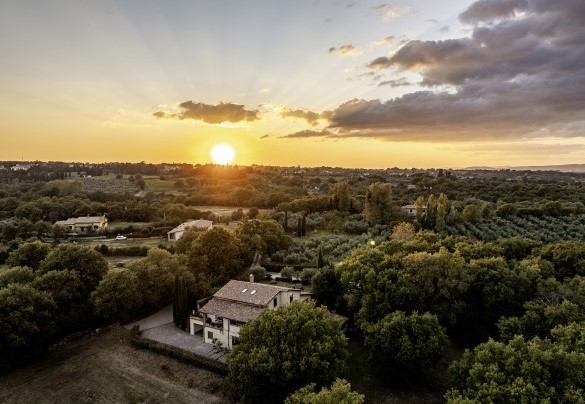 The property in the light of a poetic sunset - Villa Sparta - Villa Sparta